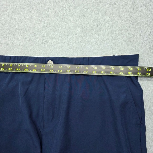 Adidas Men's Size 42 Golf Shorts Navy Blue Flat Front Performance Stretch - Picture 9 of 12